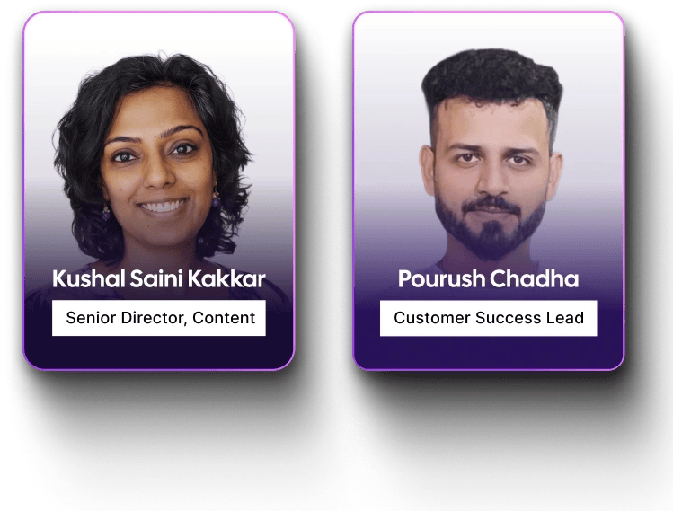 Webinar speakers